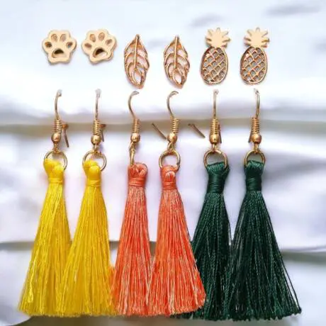 hanging earrings