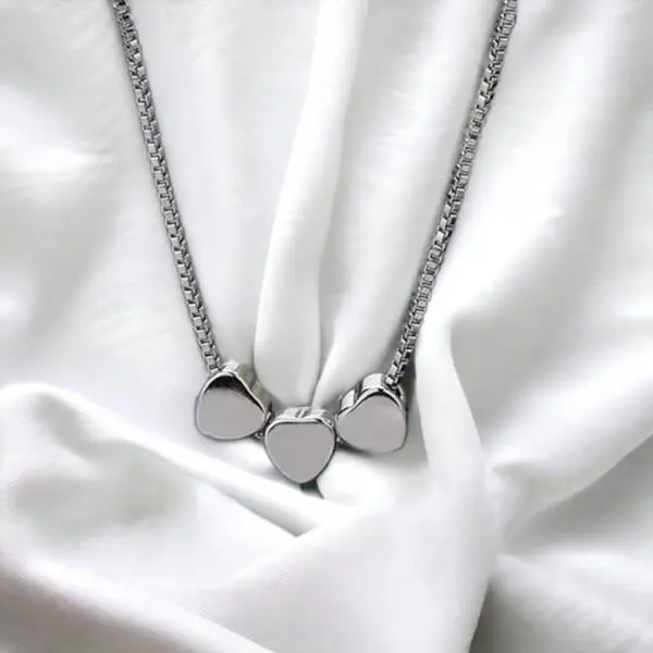 Three-Heart Necklace