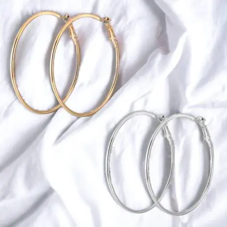 Oversized Hoops