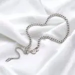 silver b chain necklace